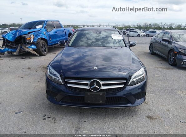 WDDWF8EB8LR548402 2020 MERCEDES-BENZ C-CLASS Blue Vista interior trasera