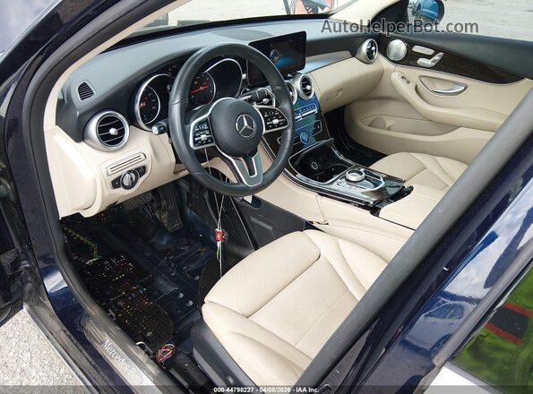 WDDWF8EB8LR548402 2020 MERCEDES-BENZ C-CLASS Blue Vista frontal