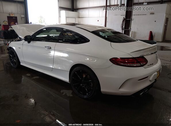 WDDWJ6EB0KF844520 2019 MERCEDES-BENZ AMG C 43 White Trasero izquierdo