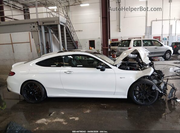 WDDWJ6EB0KF844520 2019 MERCEDES-BENZ AMG C 43 White Vista interior trasera