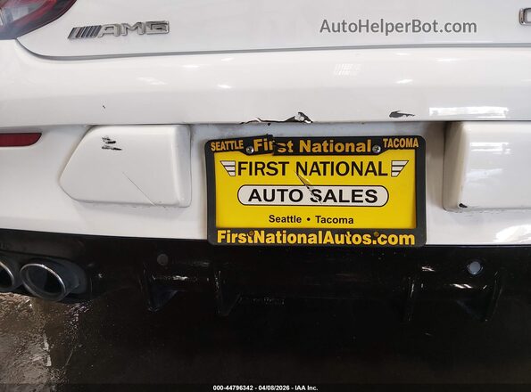 WDDWJ6EB0KF844520 2019 MERCEDES-BENZ AMG C 43 White 