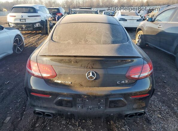 WDDWJ6EB1KF837270 2019 MERCEDES-BENZ C Black უკანა ხედი