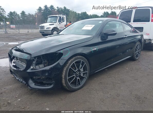 WDDWJ6EB2HF460456 2017 MERCEDES-BENZ AMG C 43 Black Front left