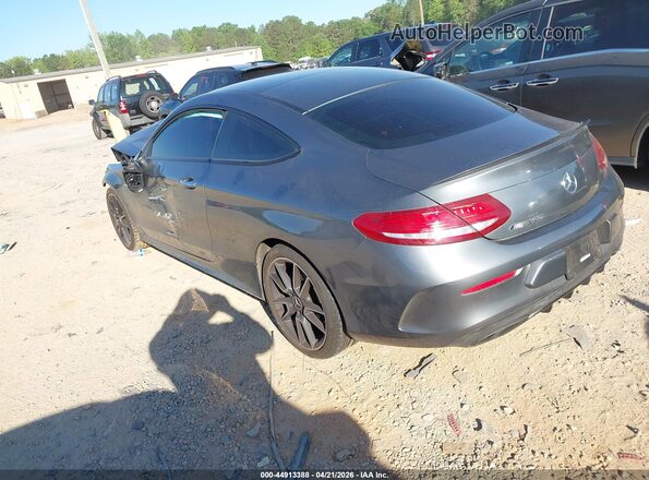 WDDWJ6EB2JF758835 2018 MERCEDES-BENZ AMG C 43 Gray Tył lewy