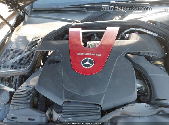 WDDWJ6EB2JF758835 2018 MERCEDES-BENZ AMG C 43 Gray Widok z tyłu