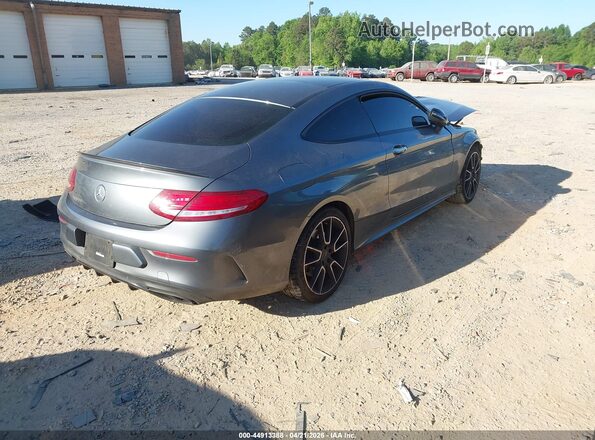 WDDWJ6EB2JF758835 2018 MERCEDES-BENZ AMG C 43 Gray Tył prawy