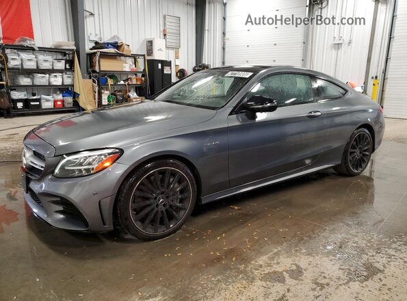 WDDWJ6EB7KF899305 2019 MERCEDES-BENZ C Gray 