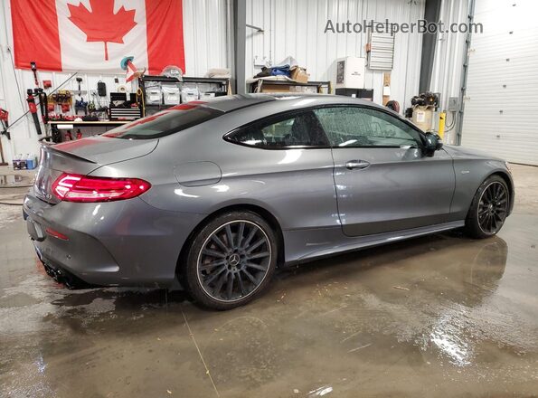 WDDWJ6EB7KF899305 2019 MERCEDES-BENZ C Gray 