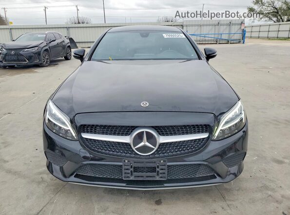 WDDWJ8DB0KF832347 2019 MERCEDES-BENZ C Black Вид спереду