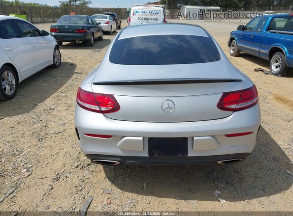 WDDWJ8EB5KF783192 2019 MERCEDES-BENZ C-CLASS Silver 