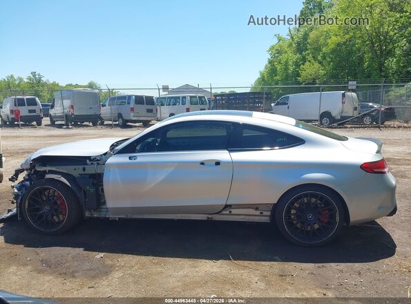 WDDWJ8HB0JF736064 2018 MERCEDES-BENZ AMG C 63 Silver 