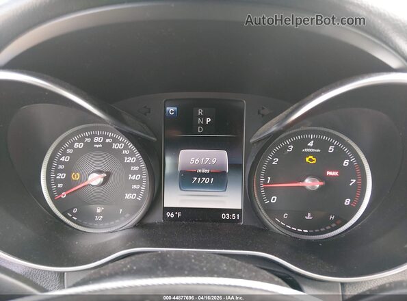 WDDWK4KB5JF665104 2018 MERCEDES-BENZ C-CLASS White Vista de los asientos traseros