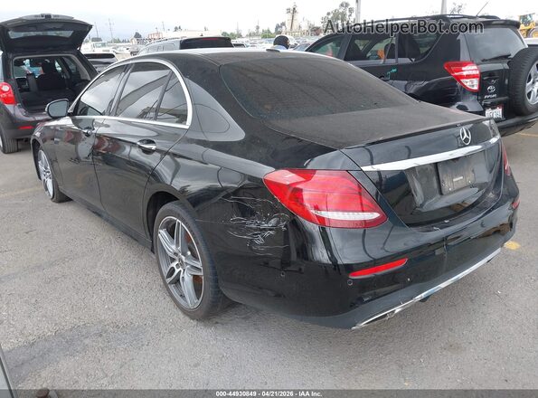 WDDZF4JB0KA555787 2019 MERCEDES-BENZ E-CLASS Black Հետևի ձախ