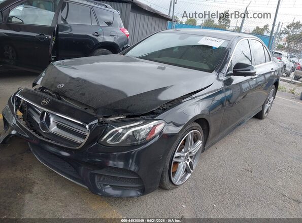 WDDZF4JB0KA555787 2019 MERCEDES-BENZ E-CLASS Black Առջևի ձախ երեք քառորդ տեսարան