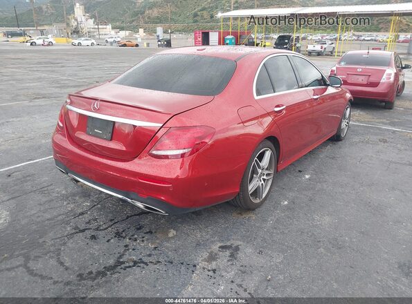 WDDZF4JB2KA608070 2019 MERCEDES-BENZ E-CLASS Красный Задняя правая четверть