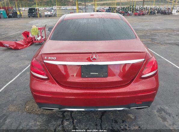 WDDZF4JB2KA608070 2019 MERCEDES-BENZ E-CLASS Красный 