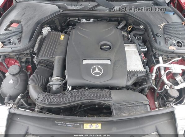 WDDZF4JB2KA608070 2019 MERCEDES-BENZ E-CLASS Красный Вид сзади
