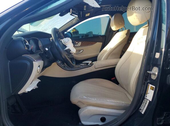 WDDZF4JB3HA181765 2017 MERCEDES-BENZ E Blue Front interior view