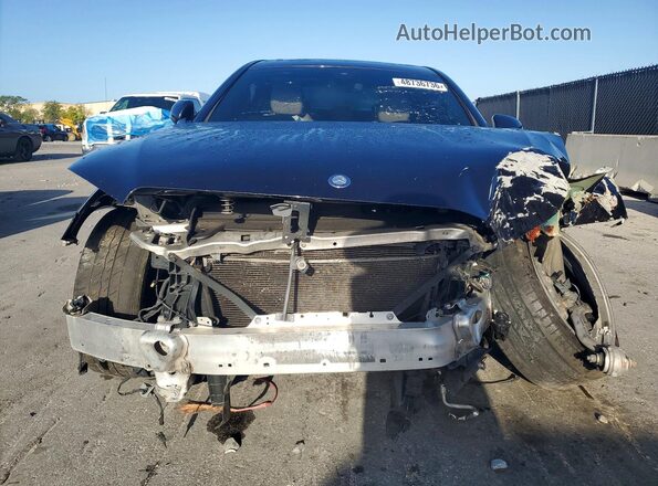 WDDZF4JB3HA181765 2017 MERCEDES-BENZ E Blue Front view
