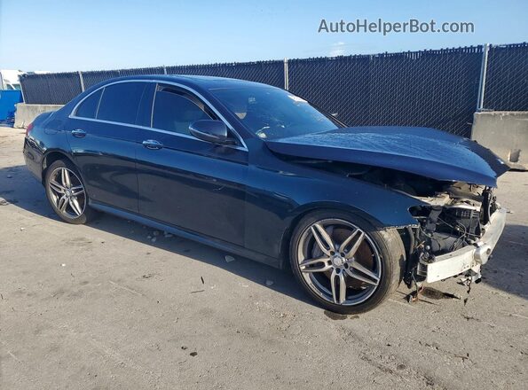 WDDZF4JB3HA181765 2017 MERCEDES-BENZ E Blue Front right