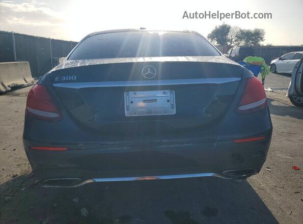 WDDZF4JB3HA181765 2017 MERCEDES-BENZ E Blue Rear view