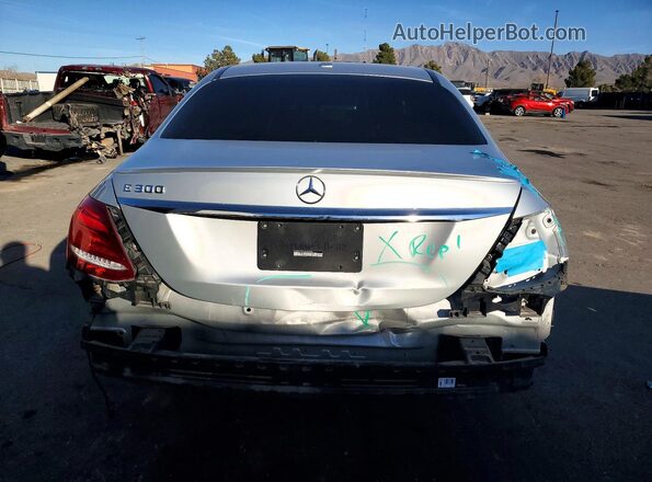 WDDZF4JB5HA136469 2017 MERCEDES-BENZ E Silver Вид ззаду