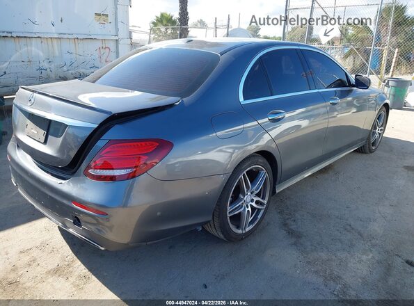 WDDZF4JB7HA109144 2017 MERCEDES-BENZ E-CLASS Gray Trasero derecho