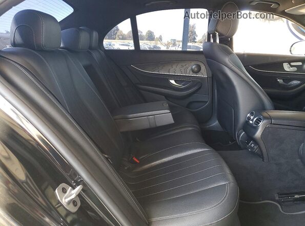 WDDZF4KB1KA657002 2019 MERCEDES-BENZ E Black Հետևի նստատեղերի տեսք