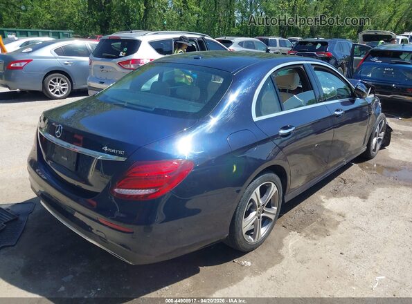 WDDZF4KB2KA533708 2019 MERCEDES-BENZ E-CLASS Dark Blue 
