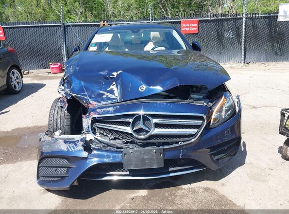 WDDZF4KB2KA533708 2019 MERCEDES-BENZ E-CLASS Dark Blue 