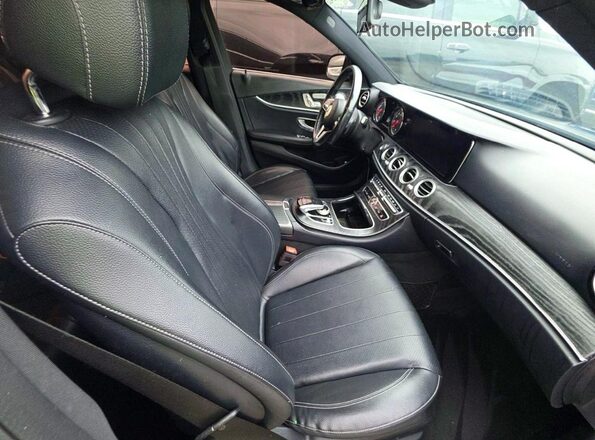 WDDZF4KB2KA573612 2019 MERCEDES-BENZ E Черный Вид спереди