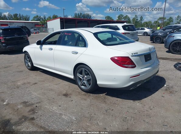 WDDZF4KB3HA018287 2017 MERCEDES-BENZ E-CLASS White Rear left