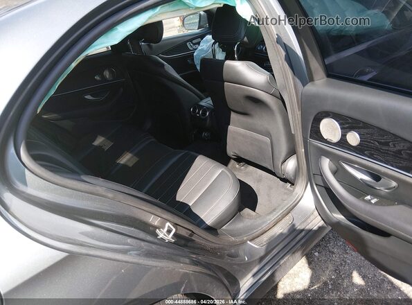 WDDZF4KB3HA219705 2017 MERCEDES-BENZ E-CLASS Gray Rear seats view