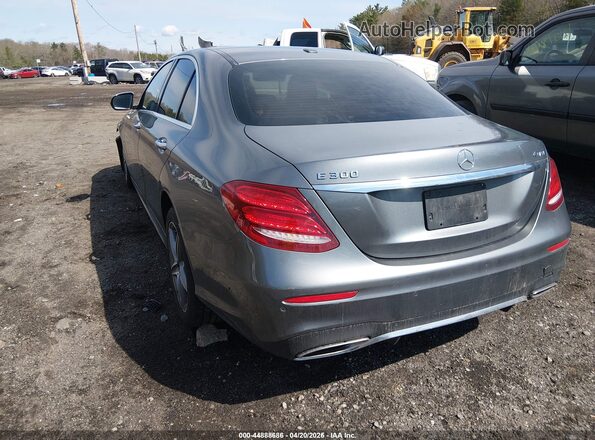 WDDZF4KB3HA219705 2017 MERCEDES-BENZ E-CLASS Gray Rear left
