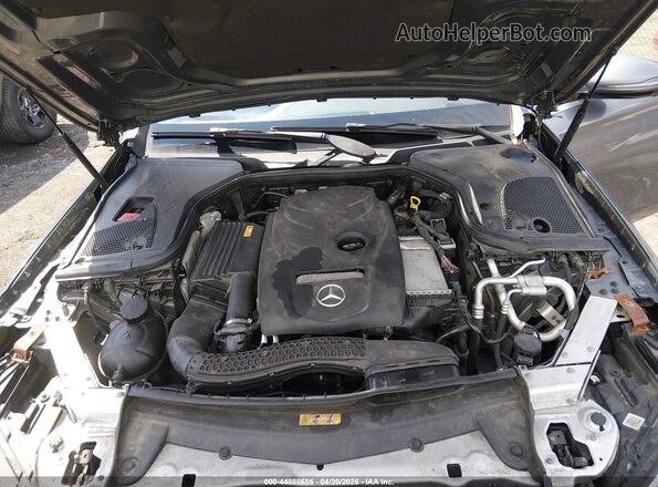 WDDZF4KB3HA219705 2017 MERCEDES-BENZ E-CLASS Gray Engine compartment view