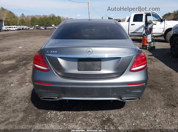 WDDZF4KB3HA219705 2017 MERCEDES-BENZ E-CLASS Gray 