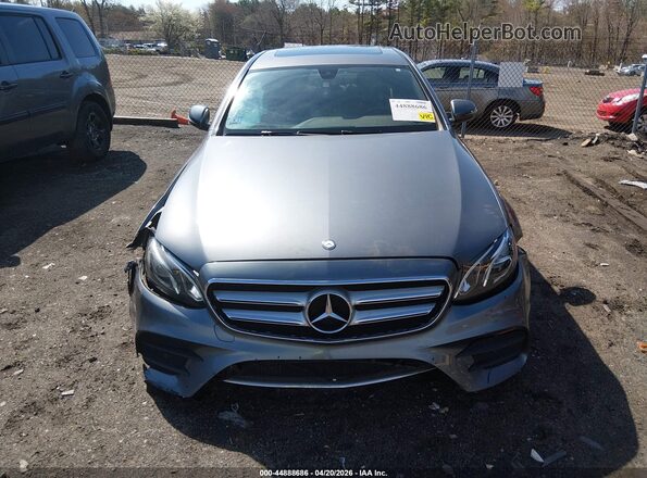WDDZF4KB3HA219705 2017 MERCEDES-BENZ E-CLASS Gray Dashboard view