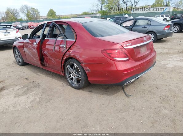 WDDZF4KB3KA592315 2019 MERCEDES-BENZ E-CLASS Красный Задняя левая четверть
