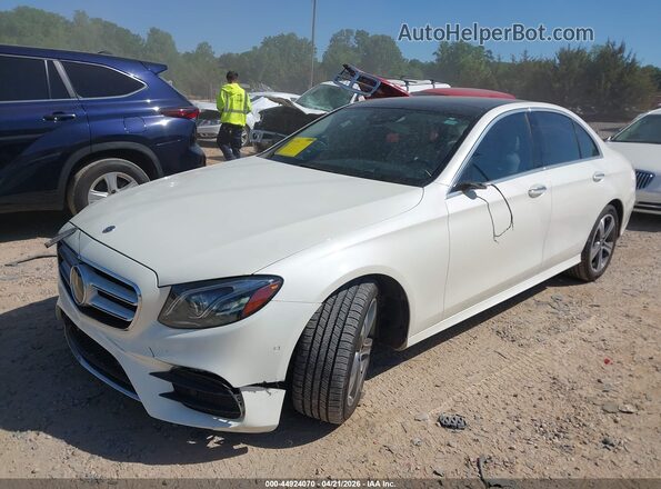 WDDZF4KB4HA281713 2017 MERCEDES-BENZ E-CLASS White Przód lewy