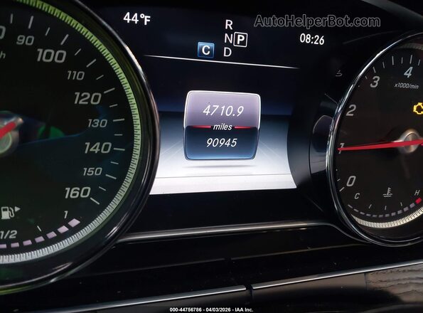 WDDZF4KB5KA522654 2019 MERCEDES-BENZ E-CLASS Черный Вид задних сидений