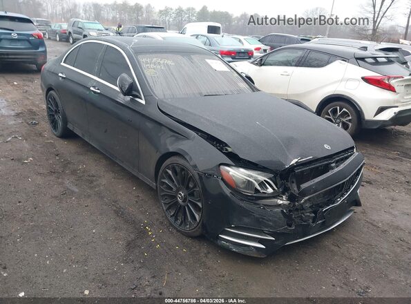 WDDZF4KB5KA522654 2019 MERCEDES-BENZ E-CLASS Черный Вид спереди