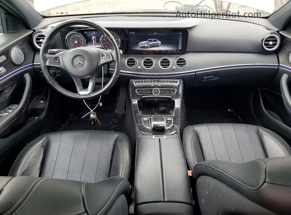 WDDZF4KB6HA093517 2017 MERCEDES-BENZ E Gray Вид панелі приладів
