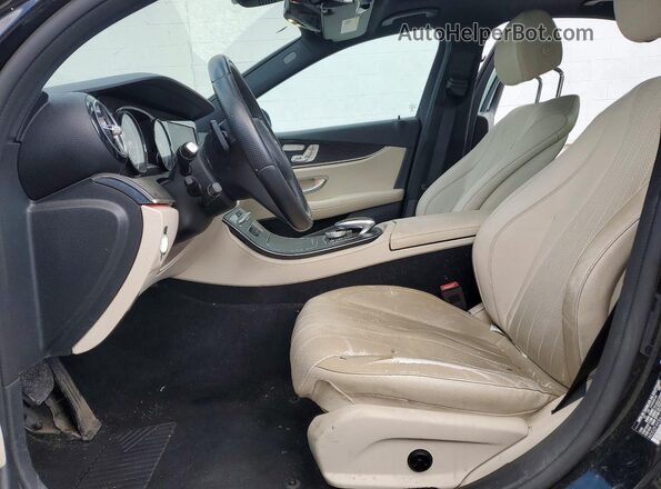 WDDZF4KB6JA378787 2018 MERCEDES-BENZ E Black Front interior view