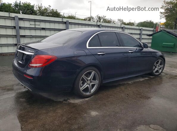 WDDZF4KB8HA065248 2017 MERCEDES-BENZ E Blue Tył prawy
