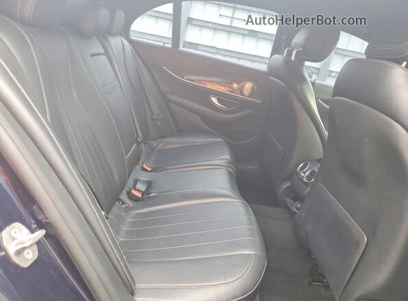 WDDZF4KB8HA065248 2017 MERCEDES-BENZ E Blue Widok tylnych siedzeń
