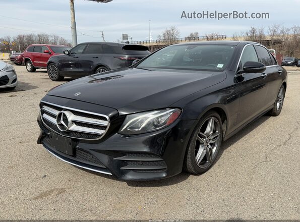 WDDZF4KB8KA573789 2019 MERCEDES-BENZ E Черный Передняя левая четверть