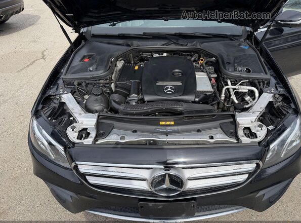 WDDZF4KB8KA573789 2019 MERCEDES-BENZ E Черный Вид подкапотного пространства