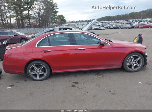 WDDZF4KBXHA180501 2017 MERCEDES-BENZ E-CLASS Red Widok wnętrza 360 stopni
