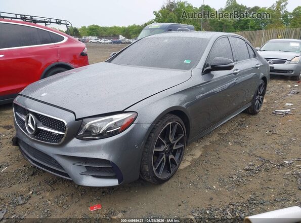 WDDZF6EB1HA167451 2017 MERCEDES-BENZ AMG E 43 Gray წინა მარცხენა ხედი სამი მეოთხედიდან