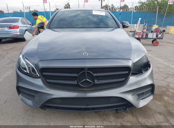 WDDZF6JB8KA498010 2019 MERCEDES-BENZ E-CLASS Gray Widok wnętrza z tyłu